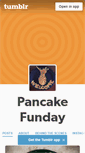 Mobile Screenshot of pancakefunday.com